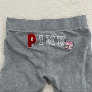 Y2K Vintage Victoria’s Secret PINK Collegiate Gray Sweatpants